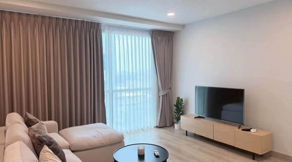 bedroom and living room of Noble Lite