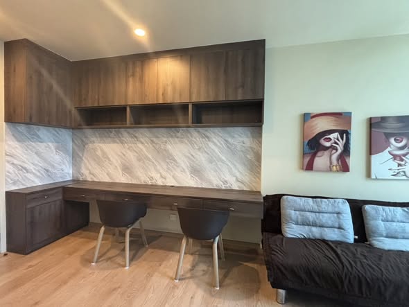 room interior and kitchen of Noble Recole