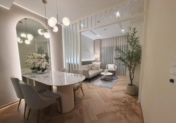 living room and room interior of Noble Refine