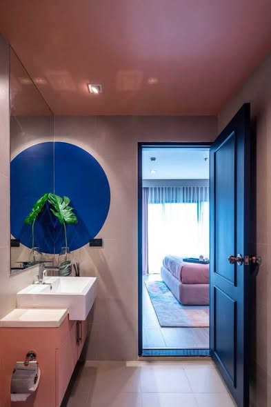 bedroom and room interior and bathroom of Noble Remix