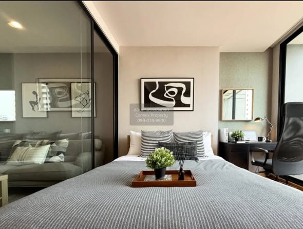 bedroom of Noble Revo Silom