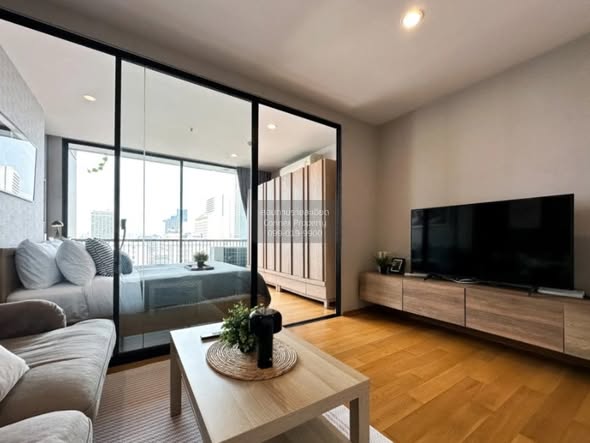 living room and room interior of Noble Revo Silom