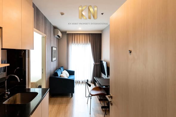 bedroom of Noble Revolve Ratchada 1
