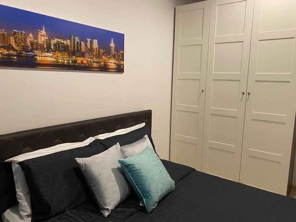 bedroom and room interior of Noble Revolve Ratchada 1