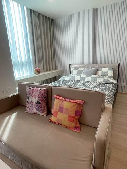 bedroom of Noble Revolve Ratchada 2