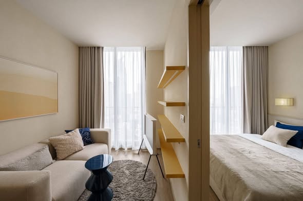 bedroom of Noble State Sukhumvit 39