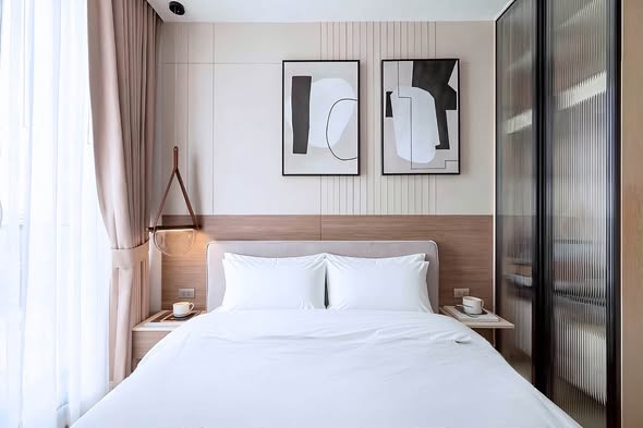bedroom of Noble State Sukhumvit 39