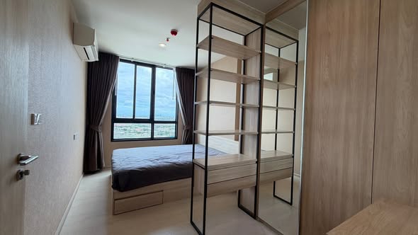 bedroom and room interior of Nue Mega Plus Bangna