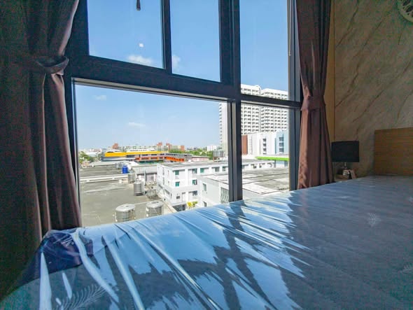 bedroom of Nue Noble Centre Bang Na (นิว โนเบิล เซ็นเตอร์ บางนา)