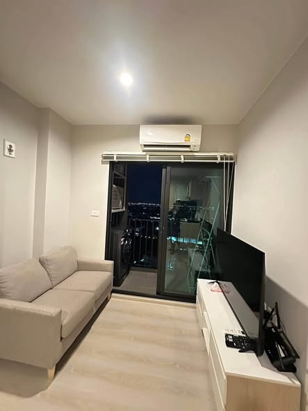 living room and room interior of NUE Noble Srinakarin Lasalle นิว โนเบิล ศรีนครินทร์ – ลาซาล