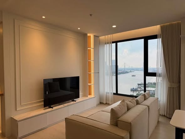 bedroom and living room of Nue Riverest Ratburana นิว ริเวอร์เรสต์ ราษฎร์บูรณะ