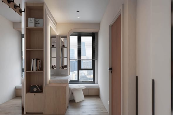 room interior of Nue Riverest Ratburana นิว ริเวอร์เรสต์ ราษฎร์บูรณะ