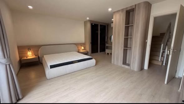 bedroom of Nue Verse Krungthep Kreetha (นิว เวิร์ส กรุงเทพกรีฑา)