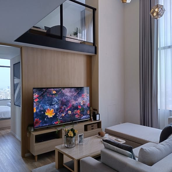 bedroom and living room of Null Pointer Lab