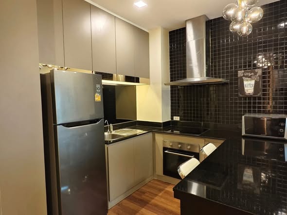kitchen of Nusasiri Grand Condo