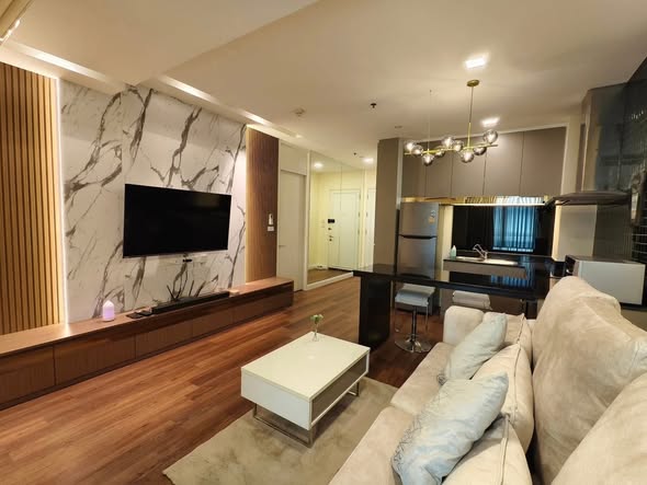 living room of Nusasiri Grand Condo