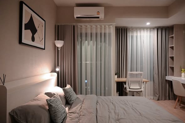bedroom of Oka Haus