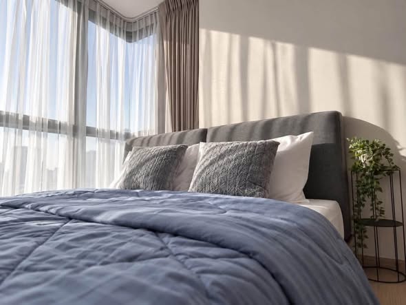bedroom of Oka Haus