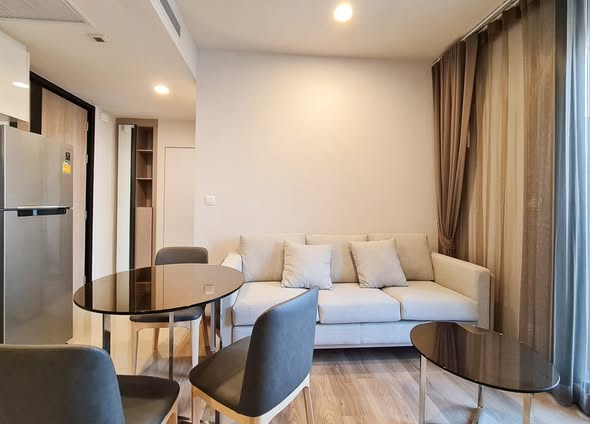 bedroom and living room of Oka Haus