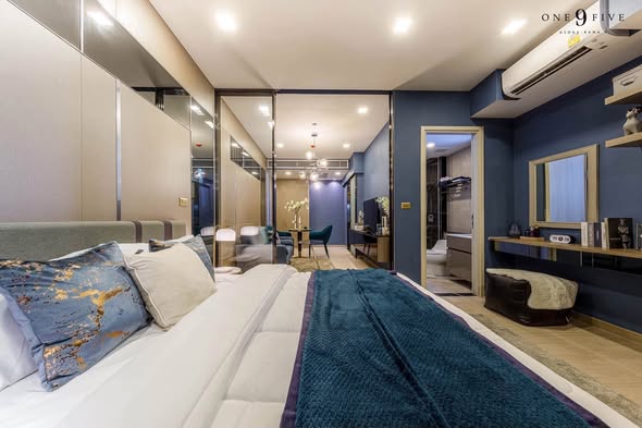 bedroom of One9Five Asoke – Rama 9