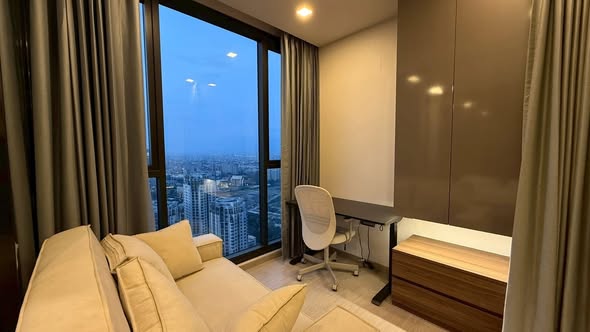 bedroom of One9Five Asoke – Rama 9