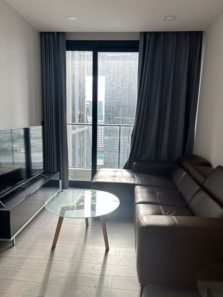 bedroom and living room and room interior of One9Five Asoke – Rama 9