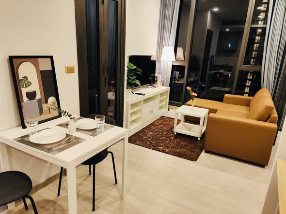 living room of One9Five Asoke – Rama 9