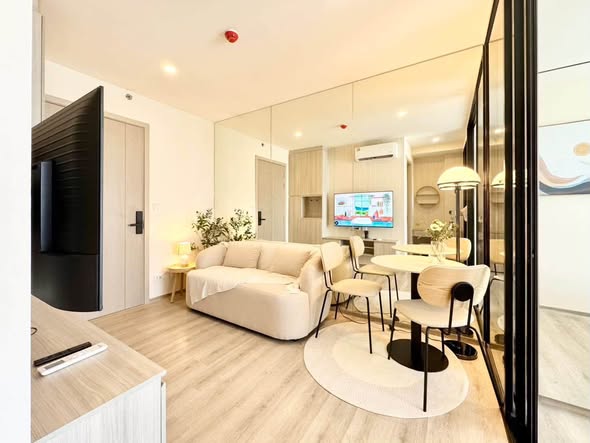 living room and room interior of Origin Place Bangna