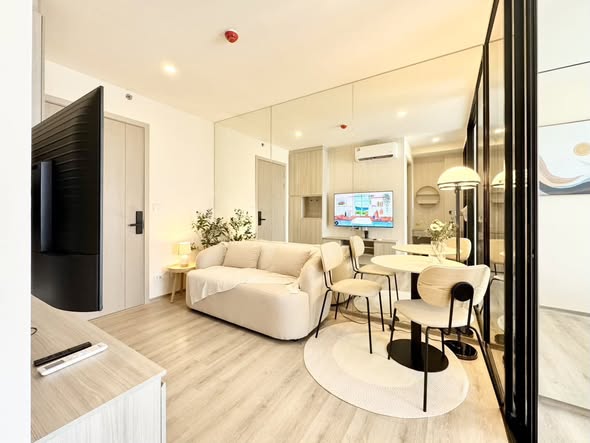 living room and room interior of Origin Place Bangna