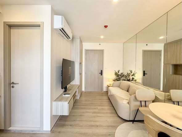 living room and room interior of Origin Place Bangna