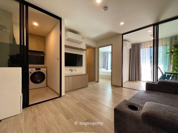 bedroom and living room and room interior of Origin Play Sri Udom Station (Sales gallery) – ออริจิ้น เพลย์ ศรีอุดม สเตชั่น (สำนักงานขาย)