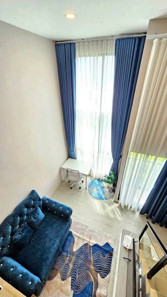 bedroom and living room of Origin Plug&Play Ramkhamhaeng Triple Station