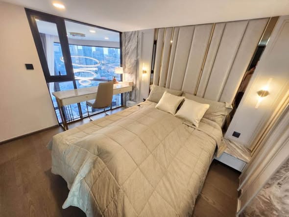 bedroom of Park Origin Chula-Sam Yan