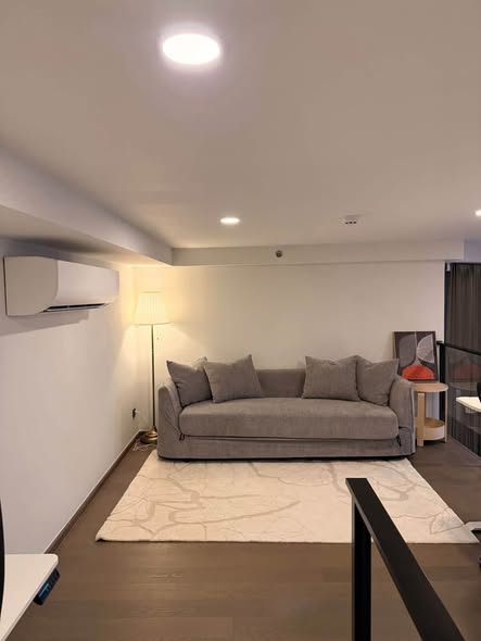 living room of Park Origin Chula-Sam Yan