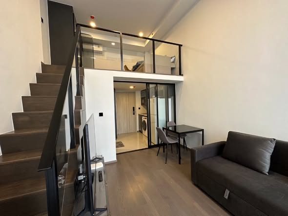 living room and room interior of Park Origin Chula-Sam Yan