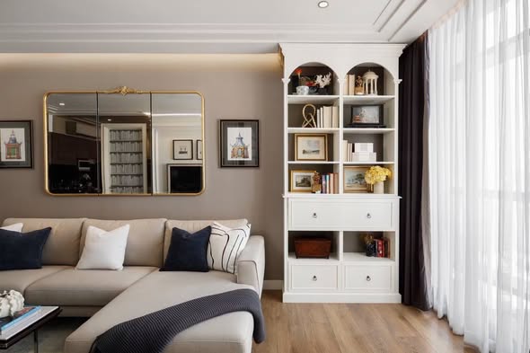 bedroom and living room of Park Origin Phrom Phong