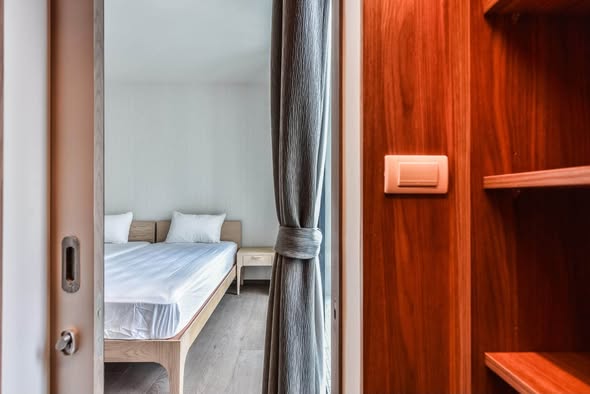 bedroom and room interior of Park Origin Phrom Phong
