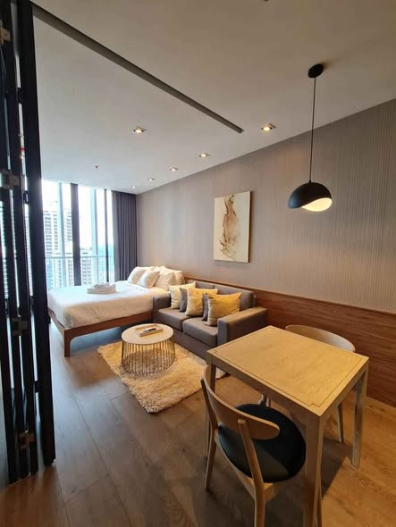 living room of Park Origin Phrom Phong