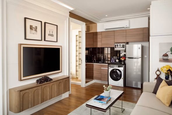 living room of Park Origin Phrom Phong