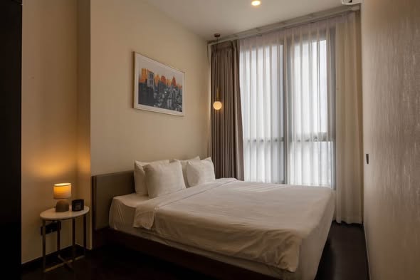 bedroom of Park​ Origin​ Thonglor