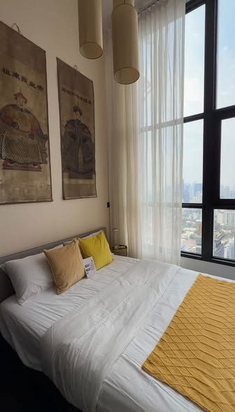 bedroom of Park​ Origin​ Thonglor