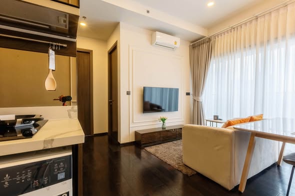 bedroom of Park​ Origin​ Thonglor