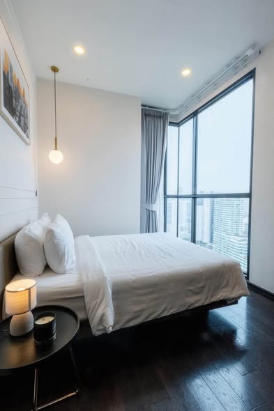bedroom and room interior of Park​ Origin​ Thonglor