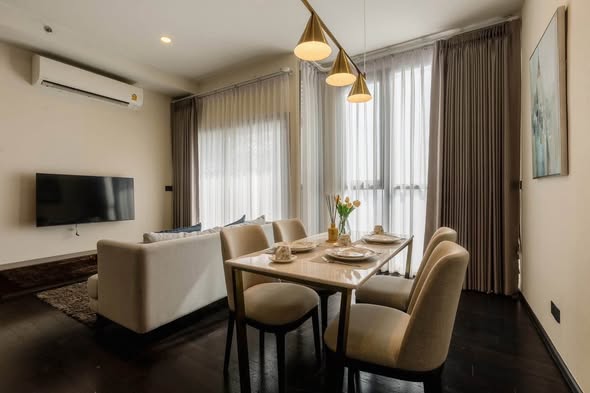 living room and room interior of Park​ Origin​ Thonglor