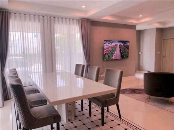 living room and room interior of Passorn Wongwaen Ramindra