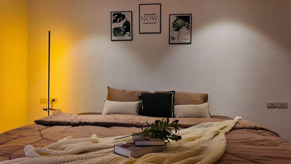 bedroom of Pentafield City Residence