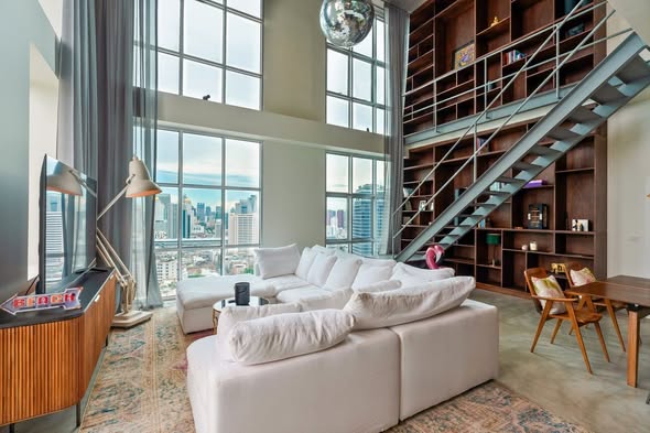 living room of Penthouse Condominium 3