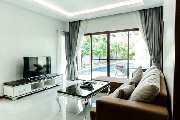 bedroom and living room of Perfect Masterpiece Rama 9-Krungthep Kreetha