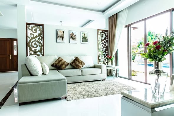 living room and room interior of Perfect Masterpiece Rama 9-Krungthep Kreetha