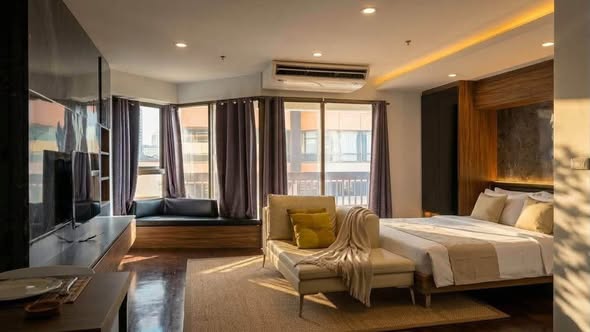 bedroom of Phaholyothin Place Plaza